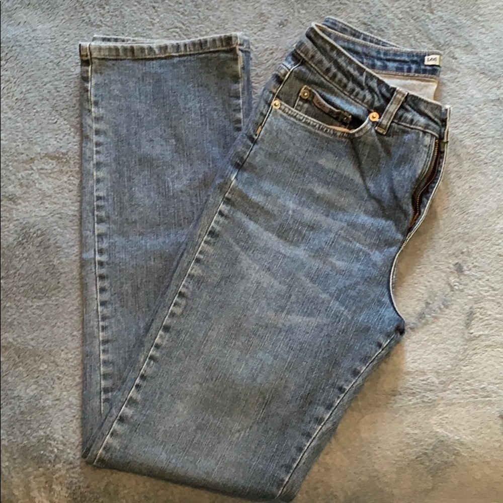 Lee Jeans Natural Straight Leg - Size 8